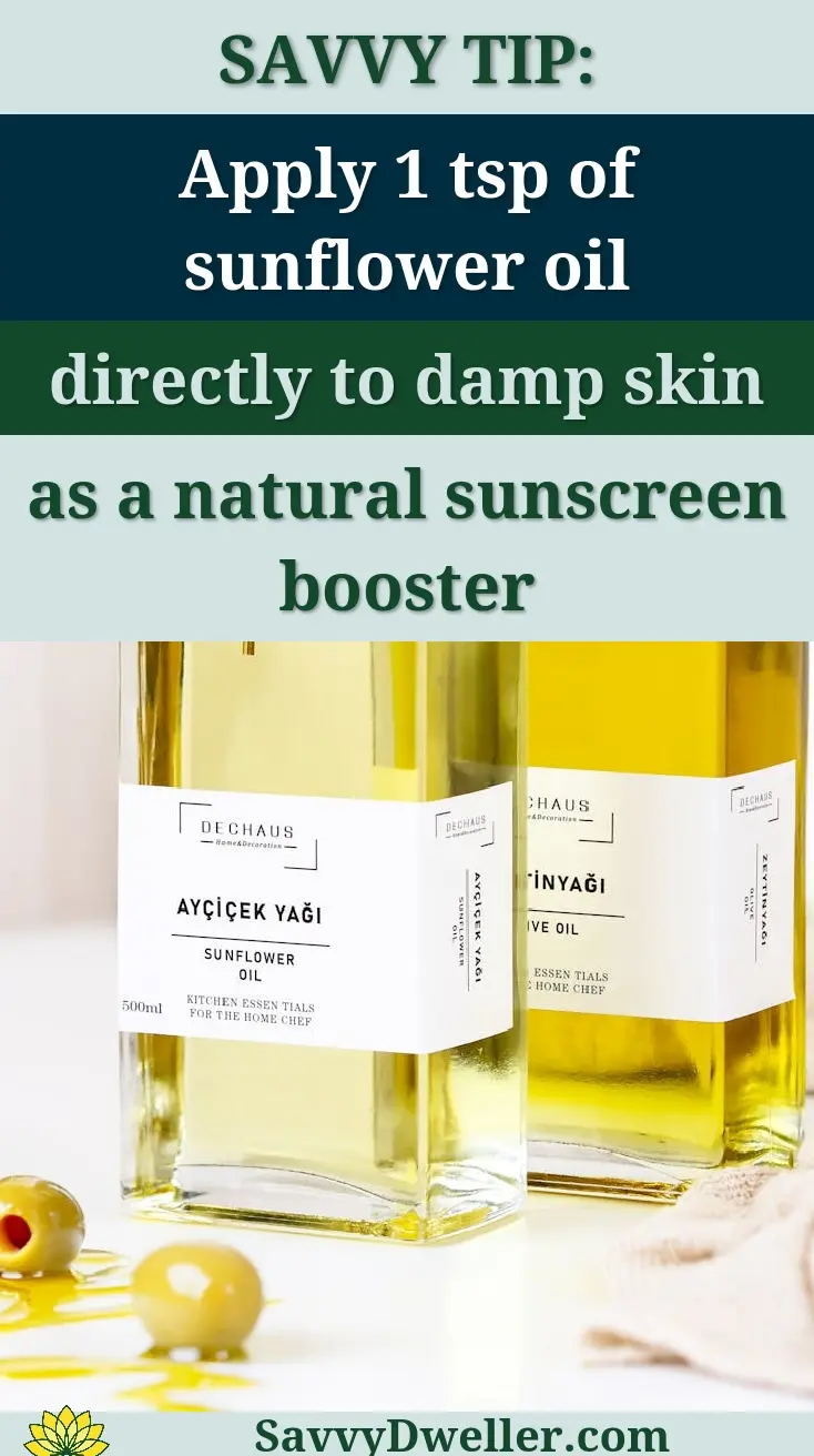 Elegant display of olive and sunflower oils in glass bottles with olives, perfect for culinary themes.