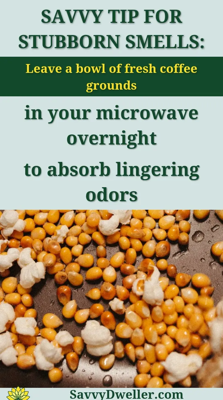 High angle view of popcorn kernels in a frying pan, some popcorn popped.