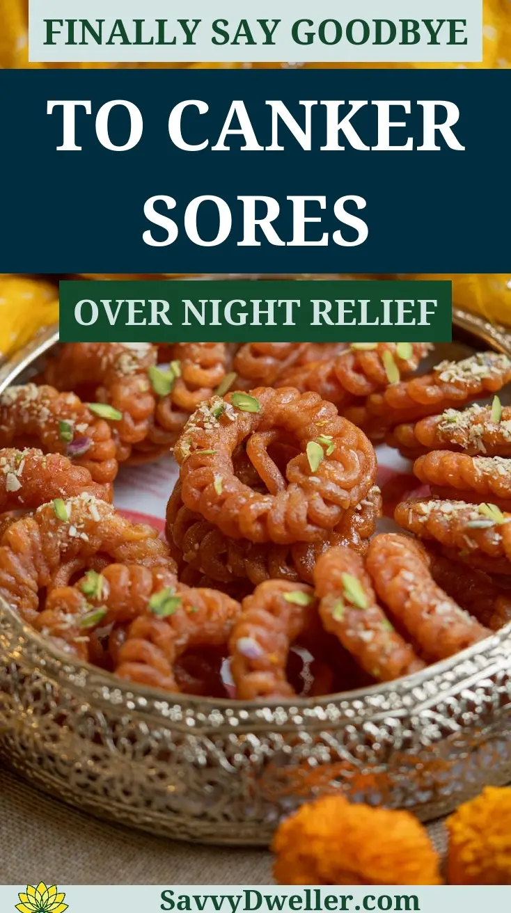 Delicious dessert for soothing canker sores overnight