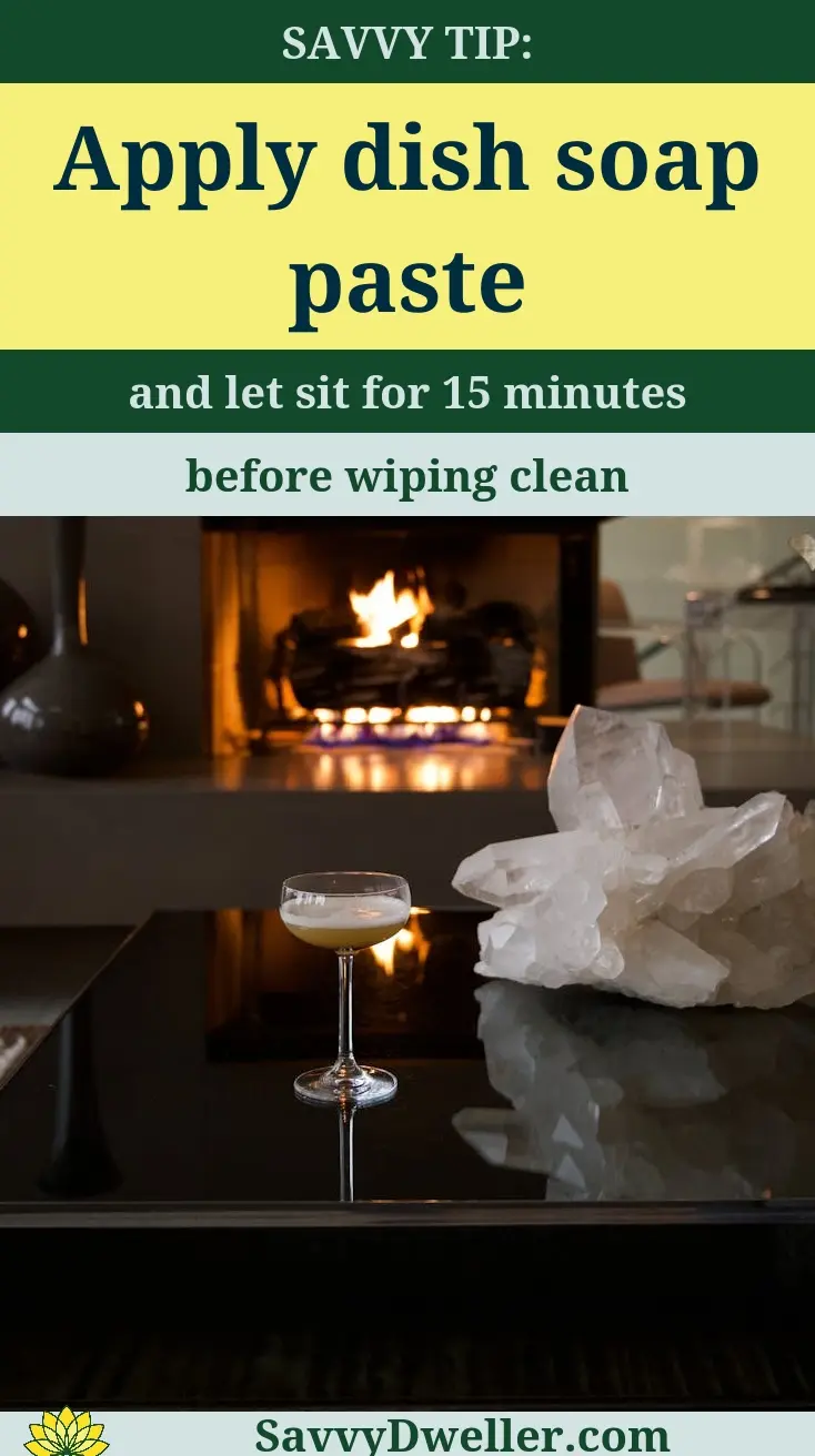 A guide on cleaning fireplace glass doors to remove soot and haze