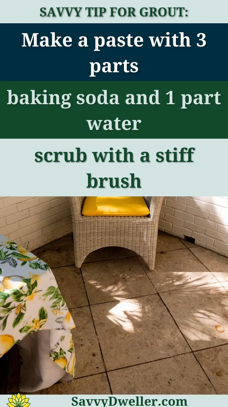 Sunlit corner with a wicker chair and lemon-themed decor creating a cozy outdoor vibe.