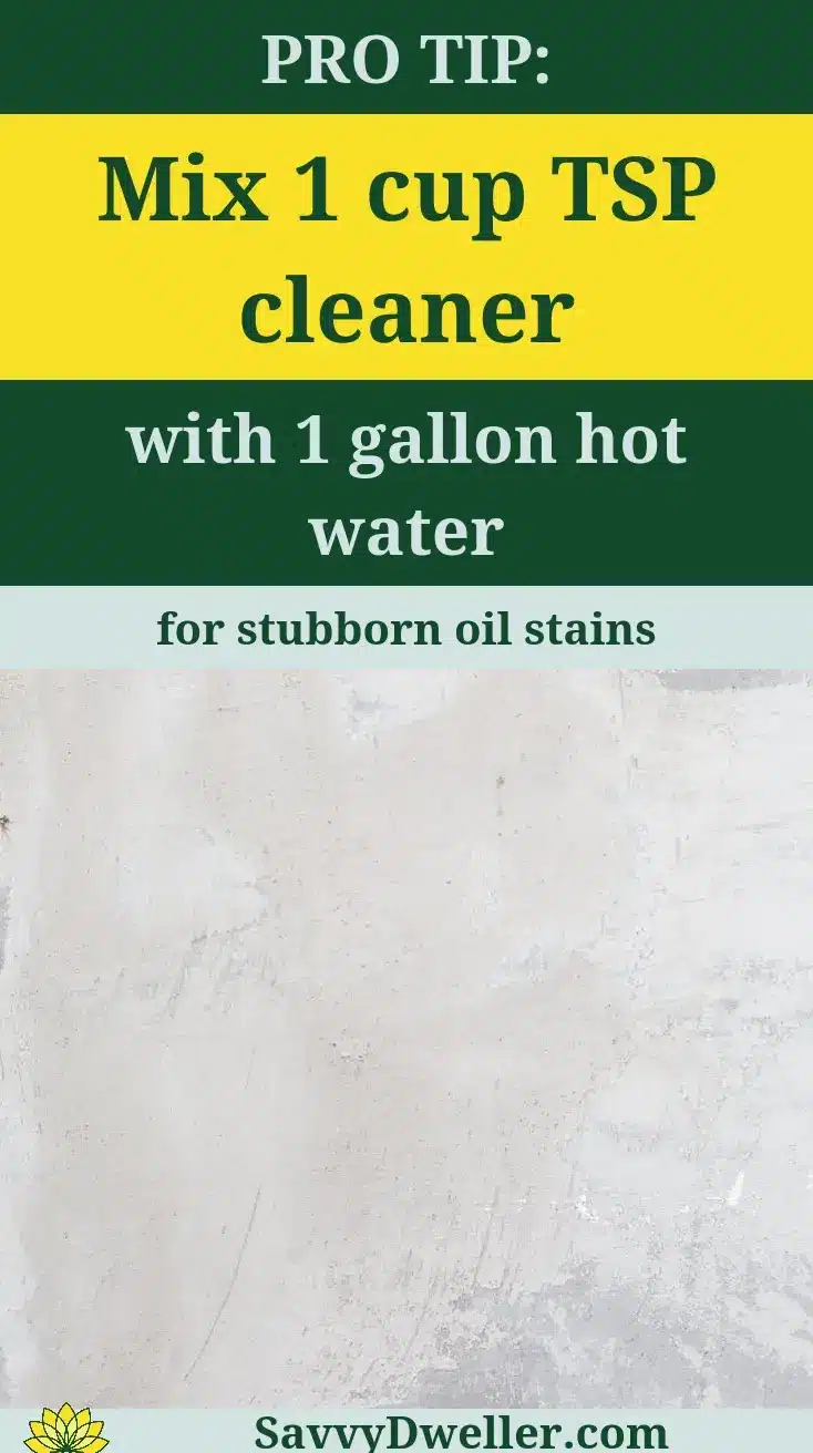 Tip for mixing TSP cleaner for deep cleaning your toilet
