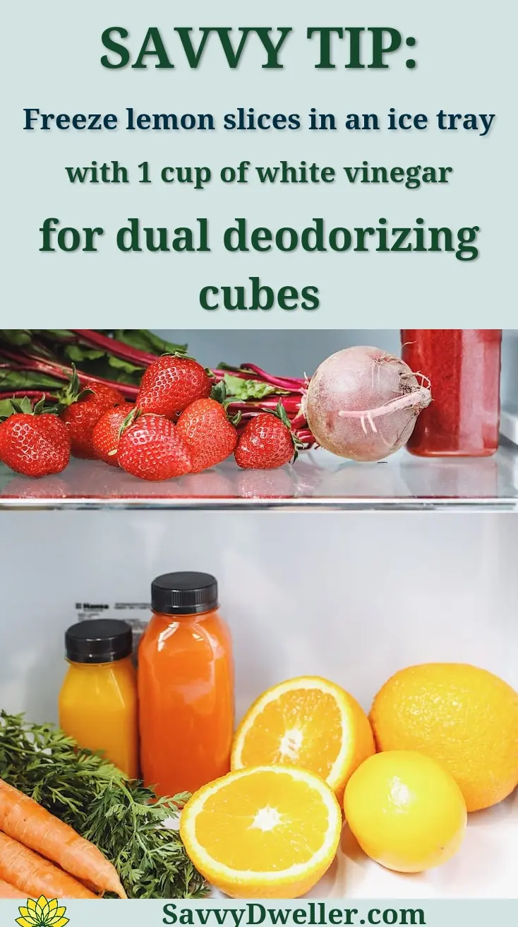 Colorful vegetables and juices in a fridge, showcasing healthy and fresh ingredients.