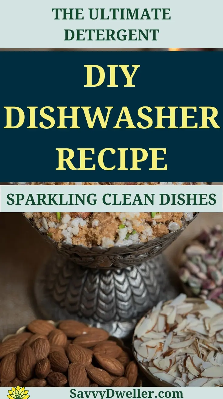 Homemade dishwasher detergent ingredients for sparkling clean dishes