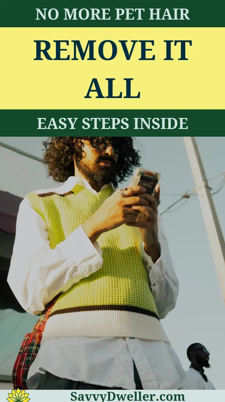 Person using a smartphone while standing outside, linked to natural remedies for getting rid of drain flies.