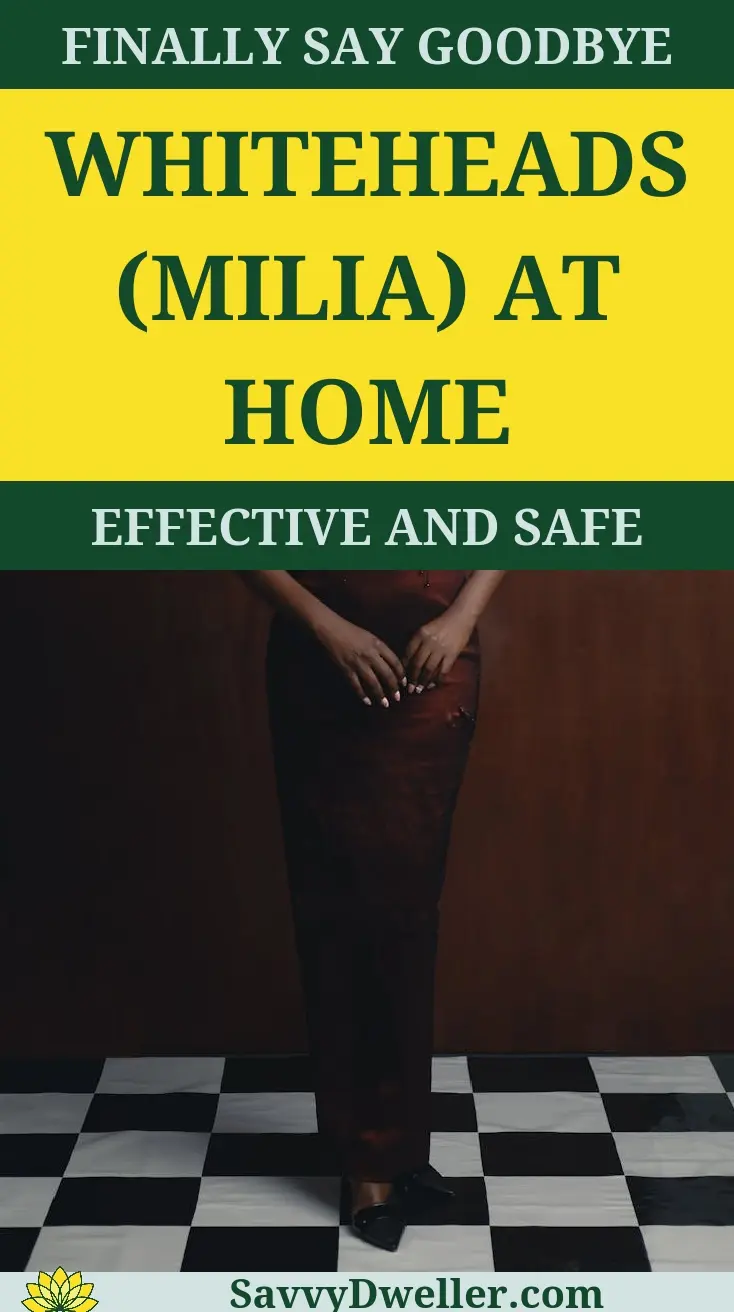 Effective methods for removing whiteheads (milia) safely at home.