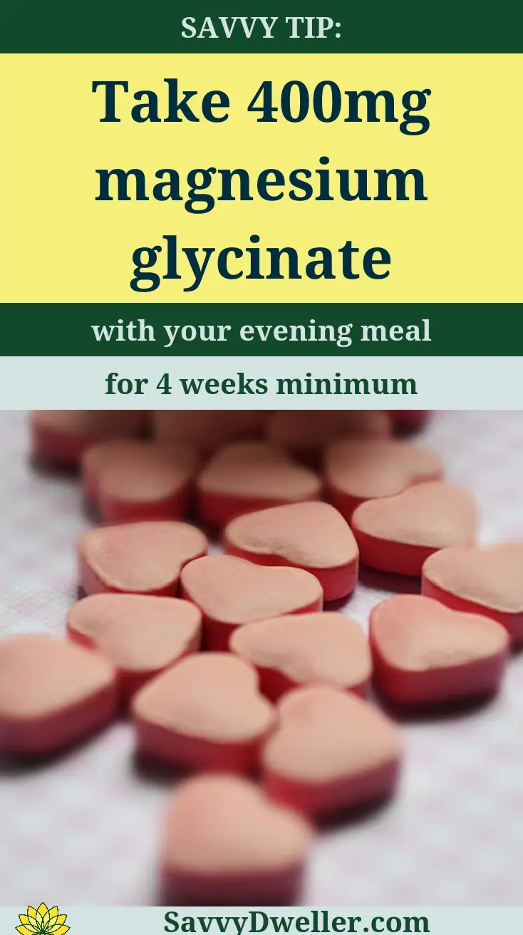 Heart-shaped magnesium glycinate supplements for hair health