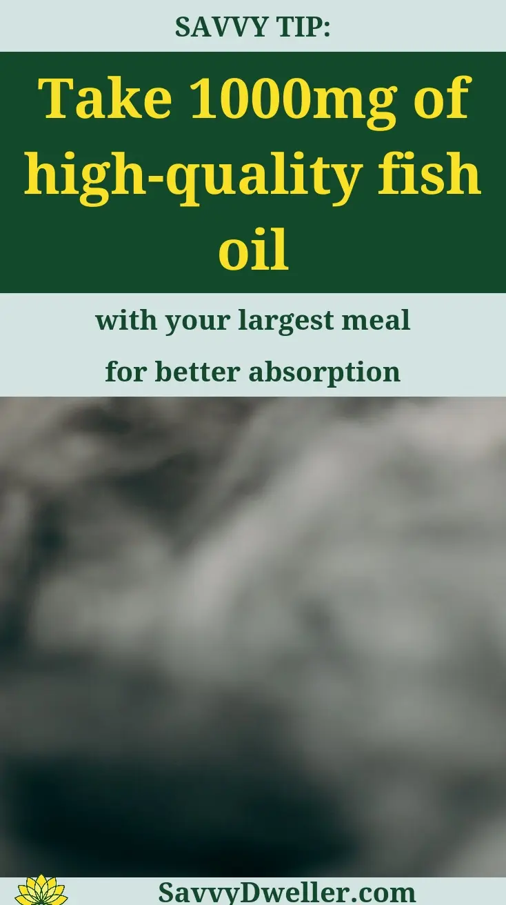 Advice on taking high-quality fish oil for better absorption of Omega-3s