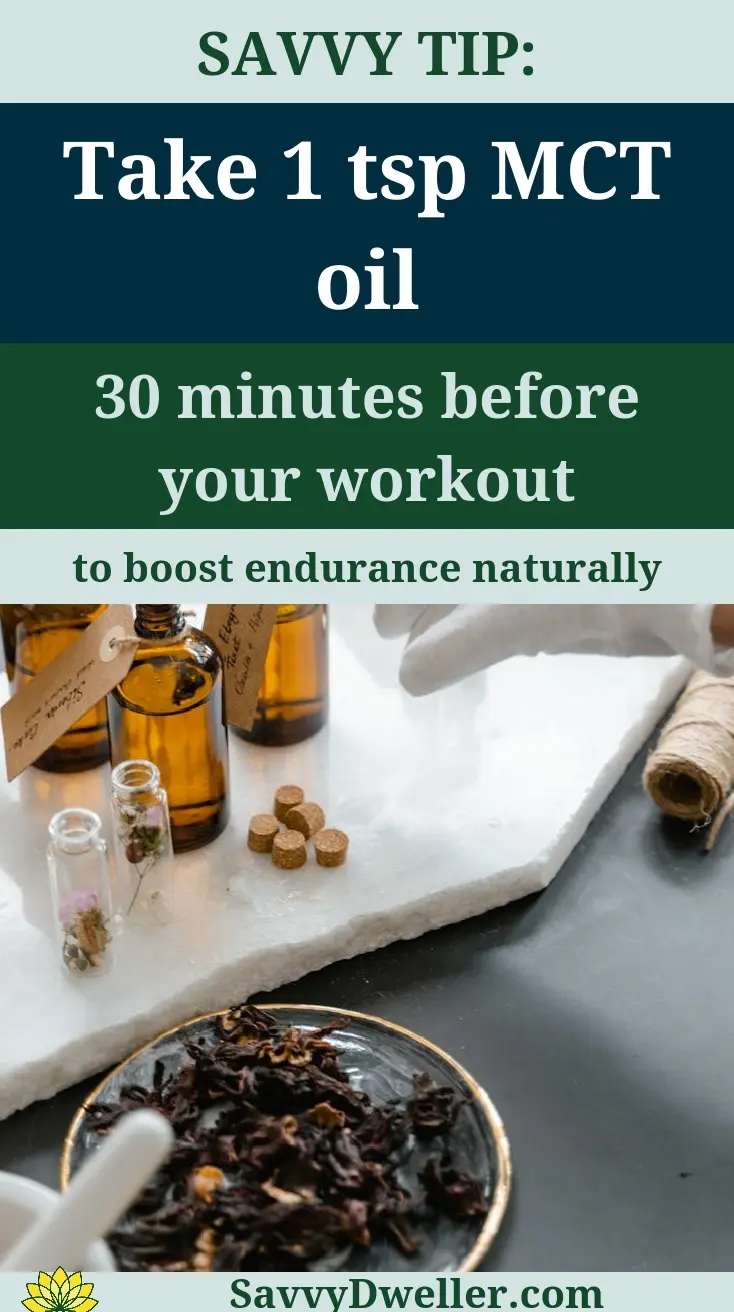 MCT oil and workout tips for endurance