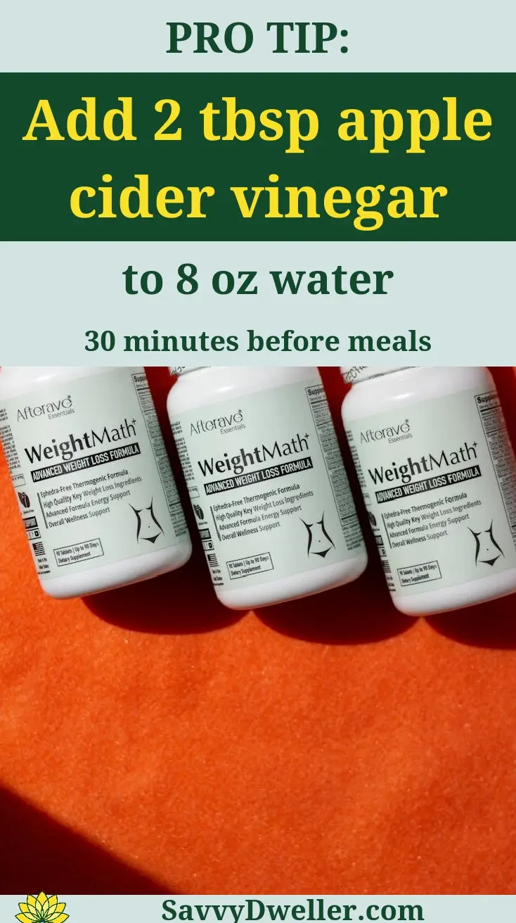 Bottles of Apple Cider Vinegar as a Natural Diuretic for Water Retention
