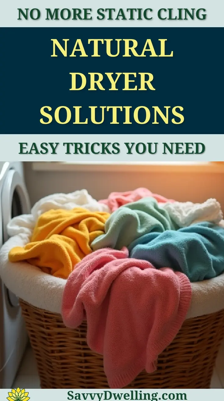A basket of colorful towels demonstrating natural solutions to get rid of static cling in the dryer.